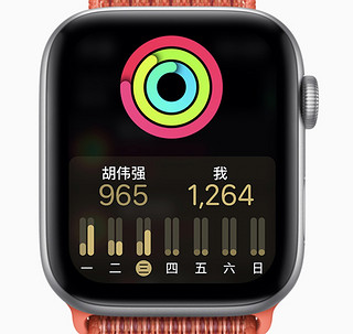 Apple 苹果 Watch系列 Watch Series 4 GPS款 智能手表 40mm 深空灰 黑色硅胶表带 16GB（ECG、GPS、北斗、扬声器、温度计）