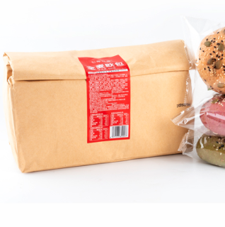 QEEWOO 七年五季 全麦欧包 3口味 400g（原味67g*2只+紫薯味67g*2只+抹茶味67g*2只）