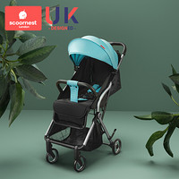 科巢婴儿推车超轻便携式简易折叠一键收车宝宝新生儿童手推车 坎贝斯蓝D3