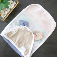 雅赞（YAZAN）二层纯棉纱布吸汗巾 垫背巾 二层小鹿 20*40cm