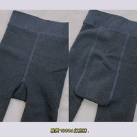 雅赞（YAZAN）打底袜 升级款 春秋冬四季 连裤袜连脚踩脚 1000D灰色（加厚绒） 连脚