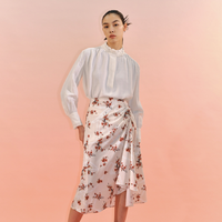 丽丽 LILY 121120C6247 显瘦A字半身裙