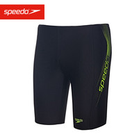 速比涛(Speedo)男士游泳裤 弹力舒适及膝泳装泳裤 速干不贴身 抗氯鲜黄色 32码 809529A838