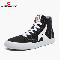 Airwalk  2021春季新款经典高帮帆布鞋    黑色