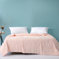 MERCURY 水星家纺 纤纤柔抗菌夏被 珊瑚粉 200*230cm