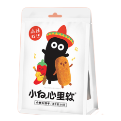 小白心里软 枕头饼干 麻辣味 80g 袋装