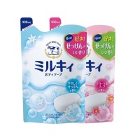 Cow  牛乳石硷   温和沐浴露补充装 400ml *2