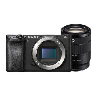 SONY 索尼 Alpha 6300M APS-C画幅 微单相机 黑色 E 18-135mm F3.5 OSS 变焦镜头 单头套机