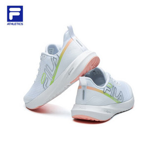 FILA ATHLETICS斐乐Vola Run女鞋跑鞋2021夏季入门级透气 斐乐白-WT 35.5