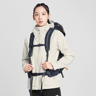 TheNorthFace北面三合一夹克外套女户外防水保暖上新|4N9W 11P/米色 XXL