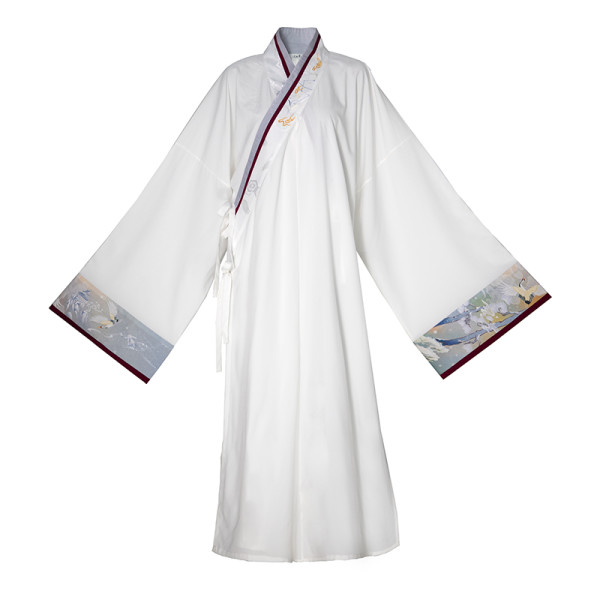 商品liu yan xi leng 流烟昔泠 宋制汉服 昆仑虚 女士里层交领长衫 本