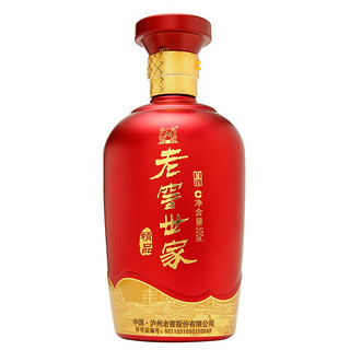 泸州老窖 老窖世家 精品 52%vol 白酒 500ml*6瓶 整箱装