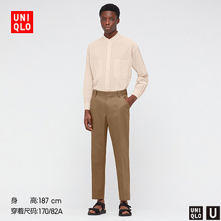 UNIQLO 优衣库 男装 直筒工装长裤 437409