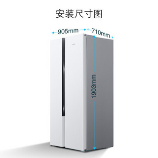 SIEMENS 西门子 KX63EA20TI+WM12P2602W 630升恒鲜双开门+10kg节能洗 变频冰洗套装（附件商品仅展示）