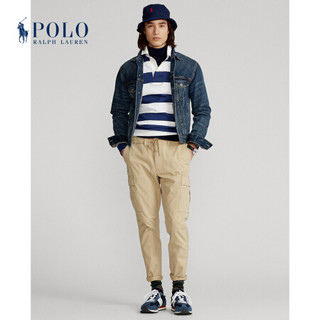 Ralph Lauren/拉夫劳伦男装 21年春弹力修身斜纹布工装裤RL13368 250-棕色 38/32