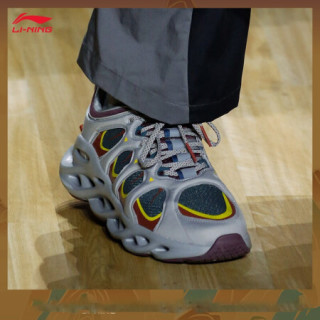 李宁运动鞋男鞋中国李宁纽约时装周走秀款弧ace减震跑步鞋arhp191