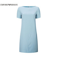 阿玛尼EMPORIO ARMANI奢侈品女装21春夏EA女士连衣裙 3K2A74-2NWAZ BLUE-0715蓝色 40