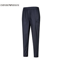 阿玛尼EMPORIO ARMANI奢侈品男装21春夏EA男士休闲裤 3K1PH9-1NWWZ NAVY-0920藏青色 50