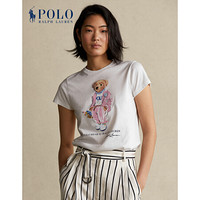 Ralph Lauren/拉夫劳伦女装 2021年春季野餐Polo小熊T恤RL22075 100-白色 L