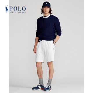 ralph lauren/拉夫劳伦男装 2021年春季棉质毛圈布短裤rl13379 100
