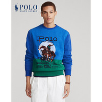 Ralph Lauren/拉夫劳伦男装 2021年春季起绒布图案运动衫RL13413 999-多色 XXL