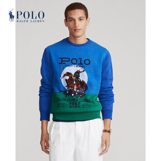 Ralph Lauren/拉夫劳伦男装 2021年春季起绒布图案运动衫RL13413 999-多色 XS