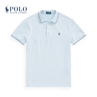 Ralph Lauren/拉夫劳伦男装 21年春定制修身版弹力Polo衫RL13346 400-蓝色 XS