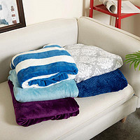毛毯法兰绒毯子小夏季单人盖毯办公午休空调珊瑚绒午睡毯