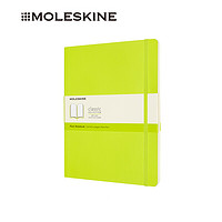 MOLESKINE 经典软面加大型笔记本 柠檬绿色加大型纯白
