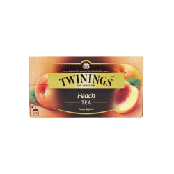 英国川宁 Twinings 茶叶花果茶蜜桃果香红茶进口茶叶下午茶袋泡茶包2g 25包 什么值得买