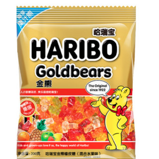 HARIBO 哈瑞宝 金熊橡皮糖 水果味 100g*2包