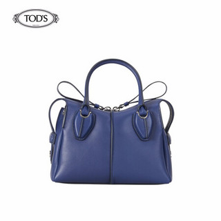 TOD'S 春夏 D-Styling女士牛皮迷你手袋 蓝色