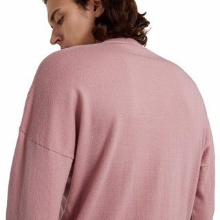 J.W. Anderson 21春夏 男士粉色logo徽标套头针织衫 KT0045-YN0008-300-S