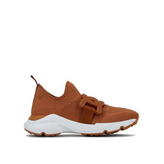 TOD'S 托德斯 官方 2021春夏新品女鞋系列科技织物潮奢运动鞋女鞋 卡其色 34