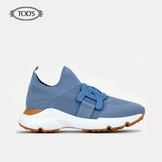 TOD'S 托德斯 官方 2021春夏新品女鞋系列科技织物潮奢运动鞋女鞋 卡其色 34