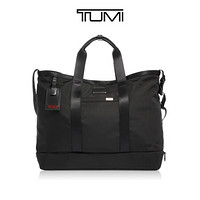 TUMI 途明 Alpha 3男士托特包纯色简约旅行出游大容量手提沙滩包