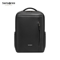 Samsonite 新秀丽 双肩包Samsonite男士电脑包商务简约时尚旅行背包 NP8 黑色