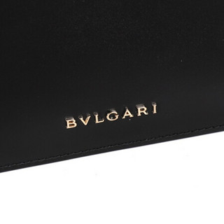 宝格丽 BVLGARI 女士SERPENTI FOREVER系列牛皮蛇头扣单肩斜挎包中号 黑色 290264