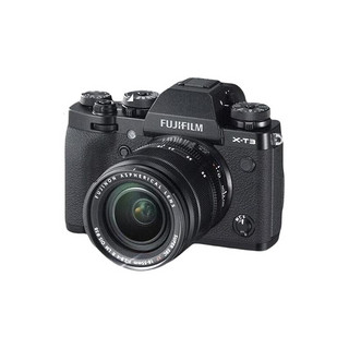 FUJIFILM 富士 X-T3 APS-C画幅 微单相机 黑色 XF 23mm F2 R WR 定焦镜头 单头套机