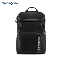 新秀丽双肩包Samsonite男士商休闲运动电脑包旅行包大容量黑色TX3