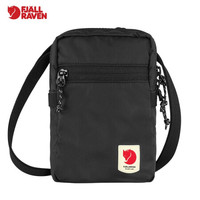 FJALLRAVEN北极狐2021大容量斜挎包潮流胸包手机跑步腰包街头时尚单肩挎包23226-550黑色
