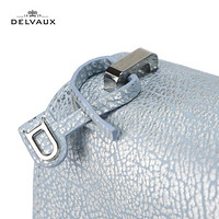 DELVAUX包包女包奢侈品单肩包斜挎迷你手袋经典系列 Le Mutin 闪电蓝