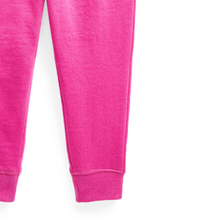Ralph Lauren/拉夫劳伦女童 2021年春季起绒布慢跑裤RL35472 650-粉红色 4/4T