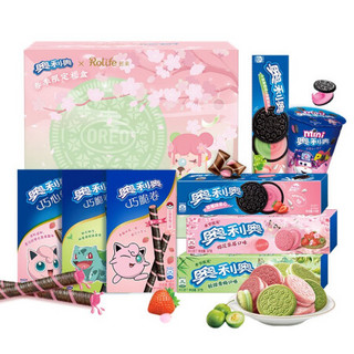 奥利奥 Oreo Nanci盲盒季节限定少女心礼盒网红粉色奥利奥樱花草莓味 经典口味饼干零食大礼包900g 报价价格评测怎么样 什么值得买