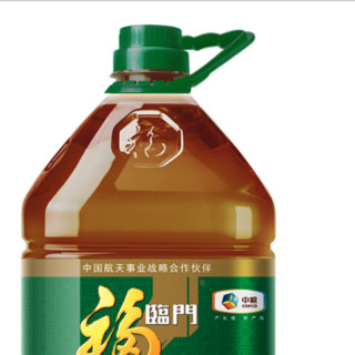 福临门 家香味 非转基因 浓香压榨菜籽油 5L