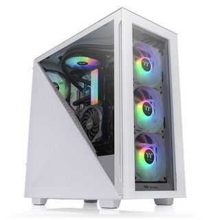 Thermaltake 曜越 艾坦 Divider 300 TG ATX机箱 半侧透 白色