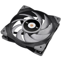 Thermaltake 曜越 Tt(Thermaltake)钢影TOUGHFAN 12 Turbo 12cm 黑色 机箱风扇
