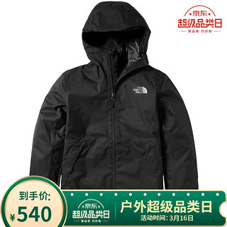 TheNorthFace北面夹克外套男20秋冬户外防风潮牌4UDB JK3/黑色 3XL+凑单品