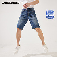 JACK&JONES; 杰克琼斯 220243523 男士牛仔短裤