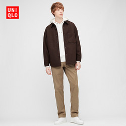 优衣库 男装/女装 洗旧无褶直筒长裤 428910 UNIQLO